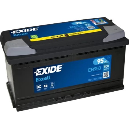 95AH EXIDE EXCELL EB950 800A