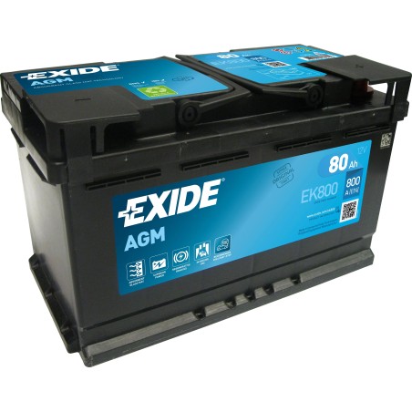80AH EXIDE EK800 800A AGM