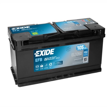 105AH EXIDE EK1050 950A AGM