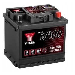 52AH YUASA SMF YBX3012 450A