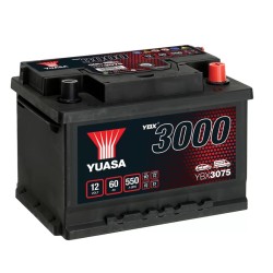 60AH YUASA SMF YBX3075 550A