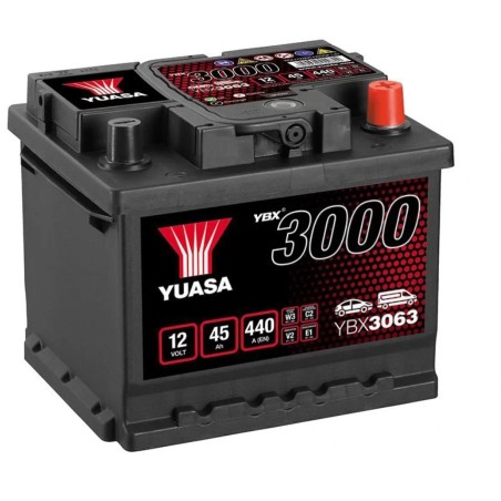 45AH YUASA SMF YBX3063 440A