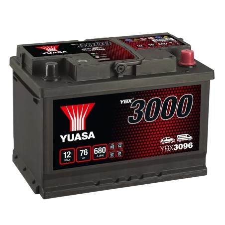 76AH YUASA SMF YBX3096 680A