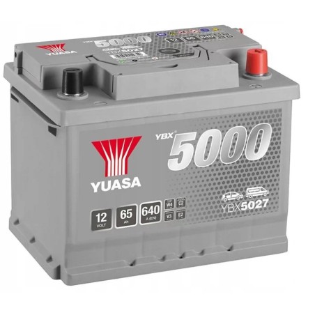 65AH YUASA SMF YBX5027 640A