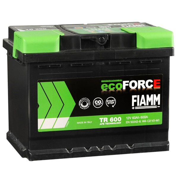 60AH FIAMM ECOFORCE 600A AFB TR600