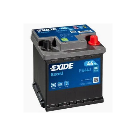 44AH EXIDE EXCELL EB440 400A